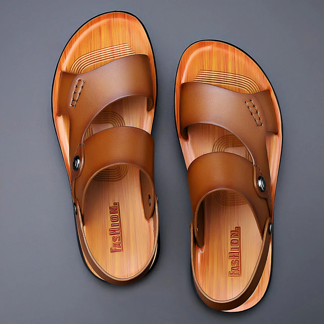 Komfortable herresandaler til sommer