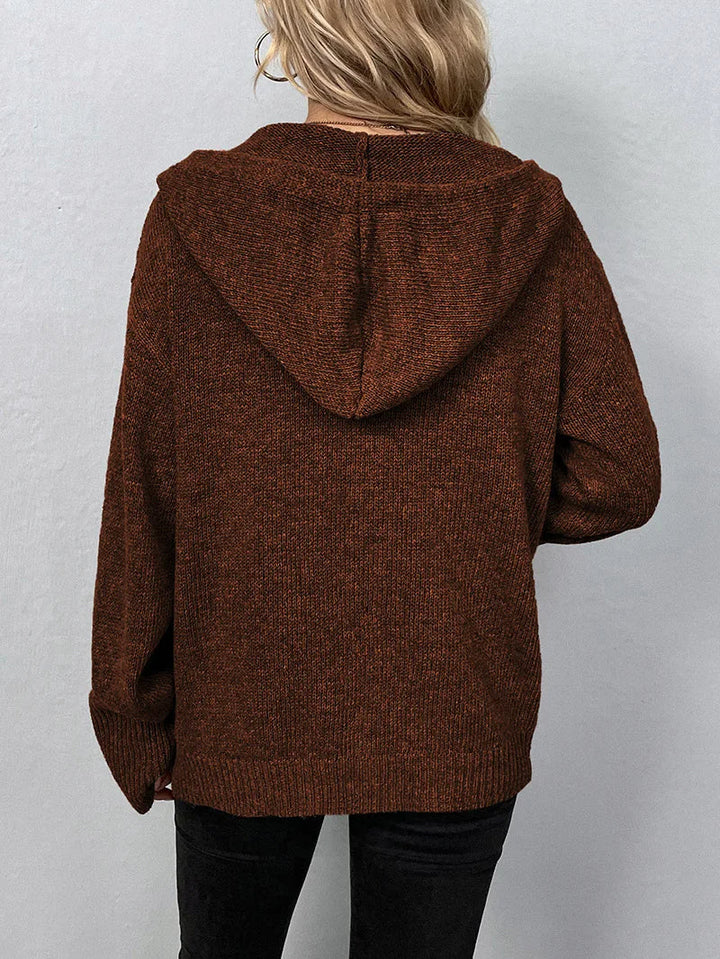 Queen - Stilfuld Strikket Chikke Cardigan-Modiva