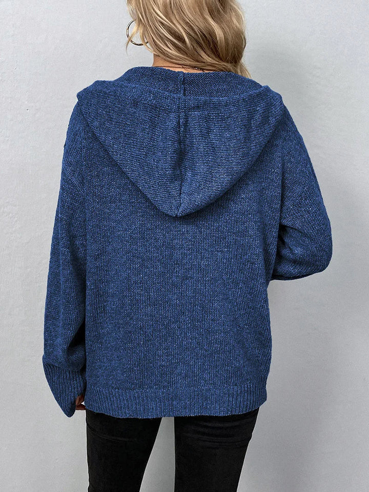 Queen - Stilfuld Strikket Chikke Cardigan-Modiva
