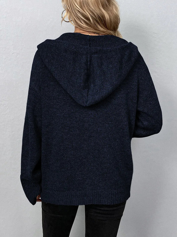 Queen - Stilfuld Strikket Chikke Cardigan-Modiva