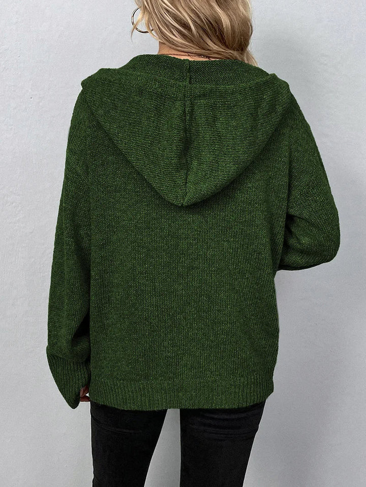 Queen - Stilfuld Strikket Chikke Cardigan-Modiva
