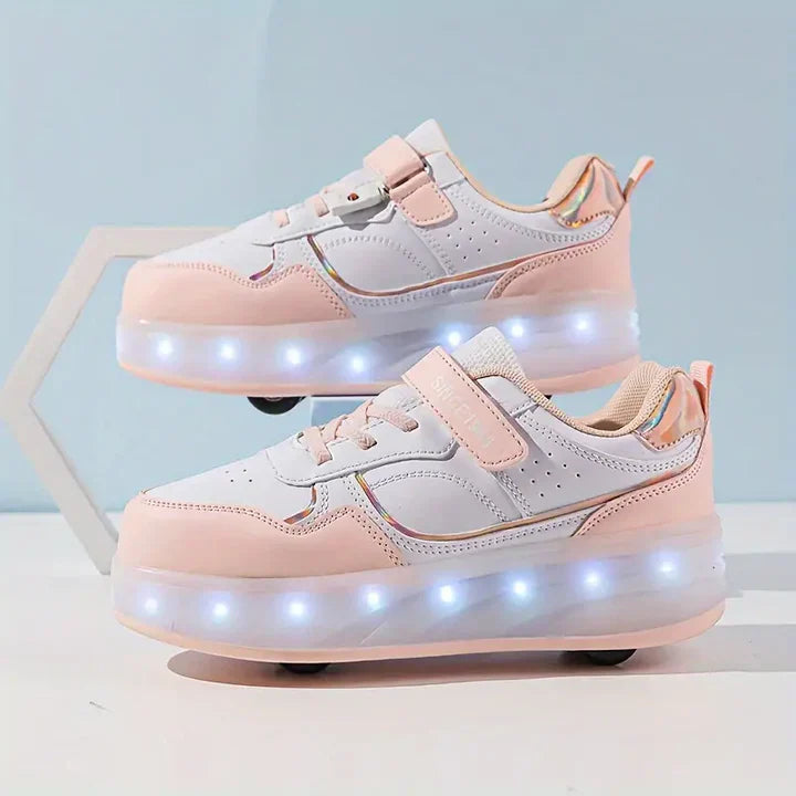 Kids' Light-Up Roller Sko