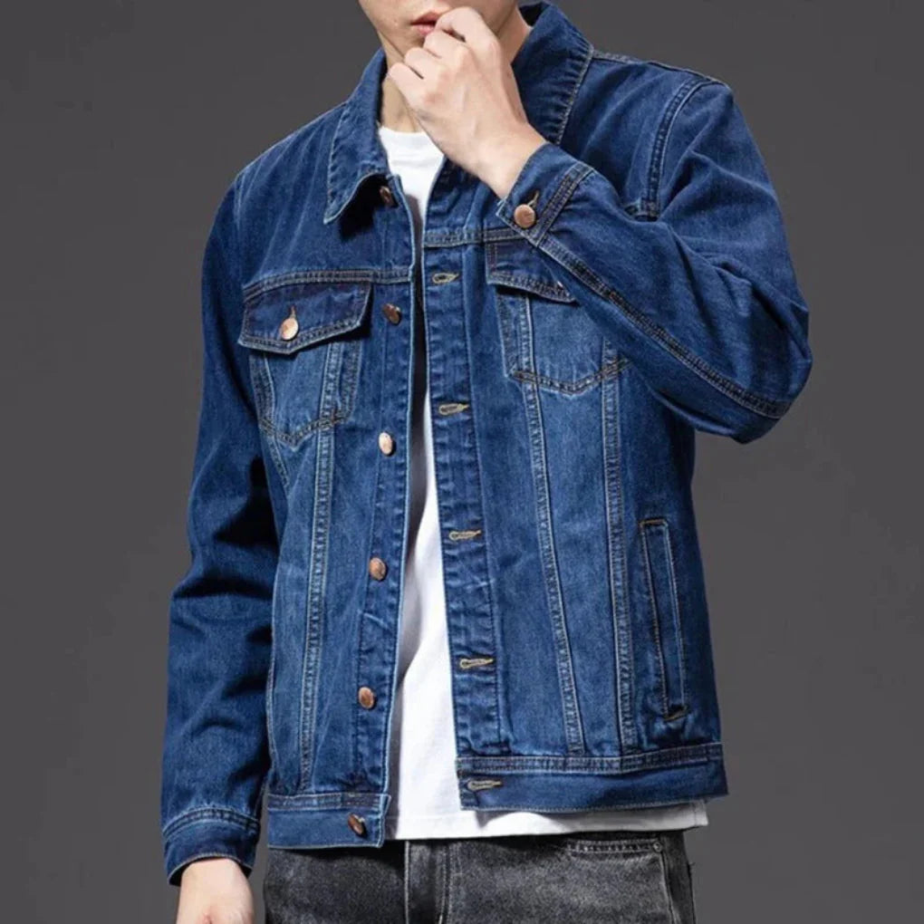 Klassisk denimjakke til mænd