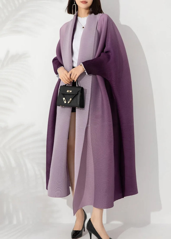 Hiraya - Luksuriøs Langærmet Trenchcoat-Modiva