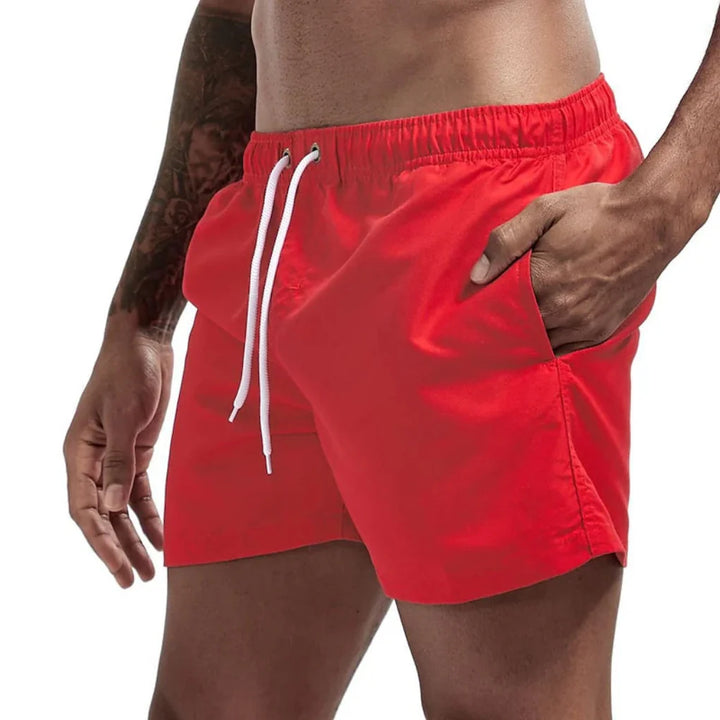 Herre hurtigttørrende badeshorts