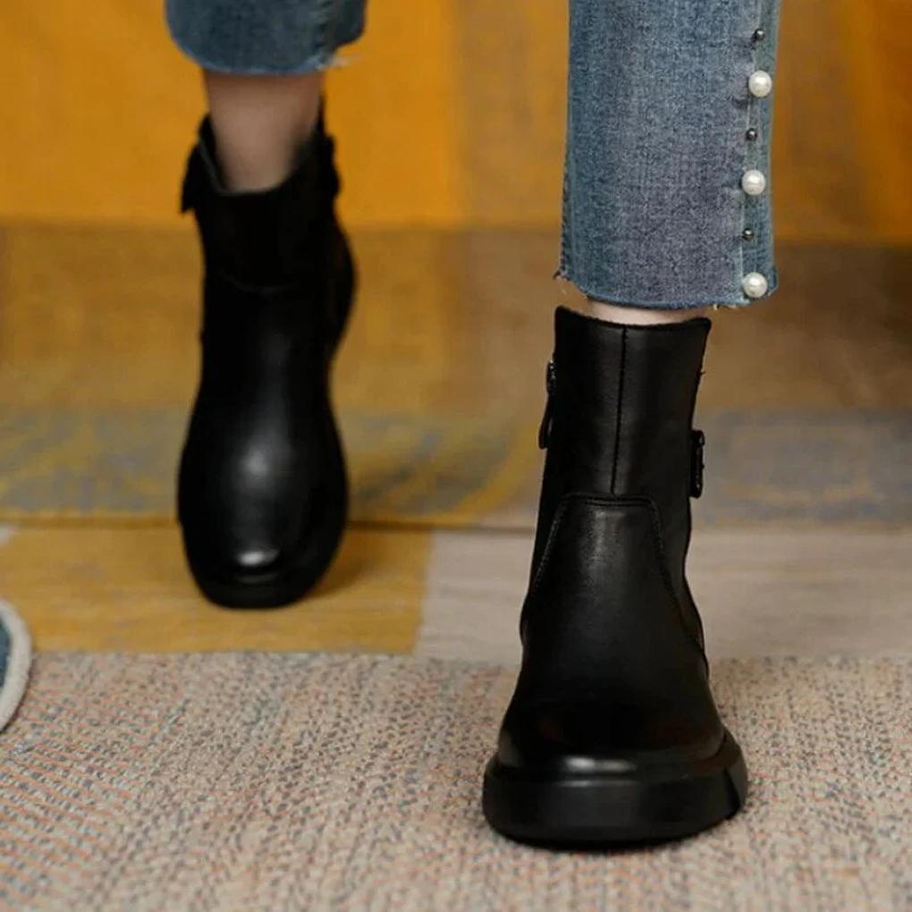 Vintage ankelstøvler – Retro stil