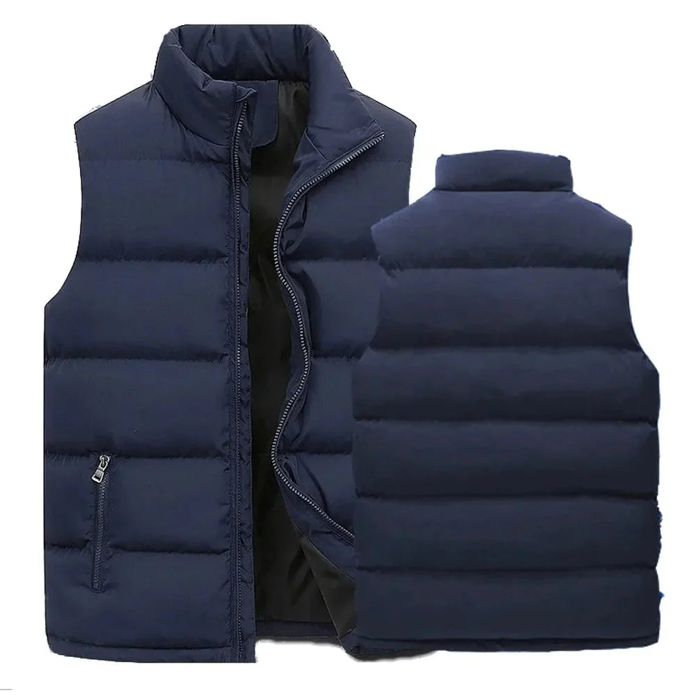 Quiltet Let Vest for Mænd