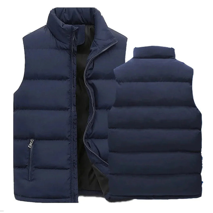 Quiltet Let Vest for Mænd