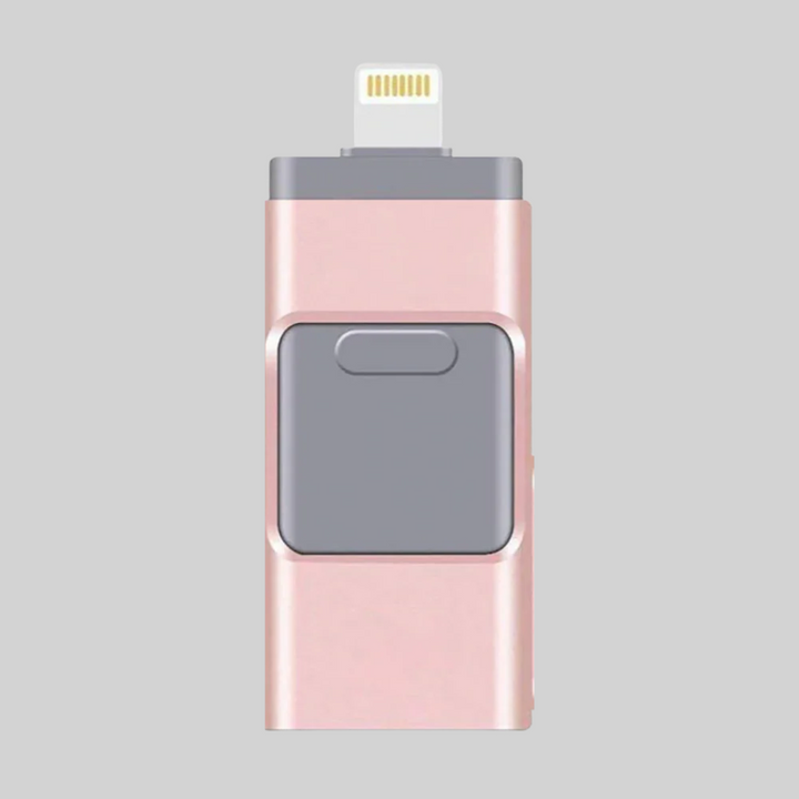 4-i-1 USB-flashdrev – Lagringsløsning med flere stik