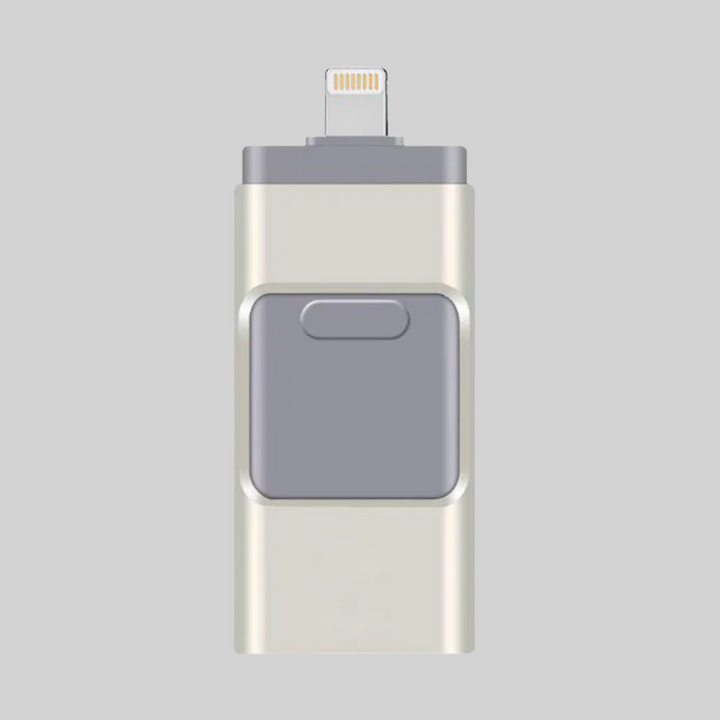 4-i-1 USB-flashdrev – Lagringsløsning med flere stik