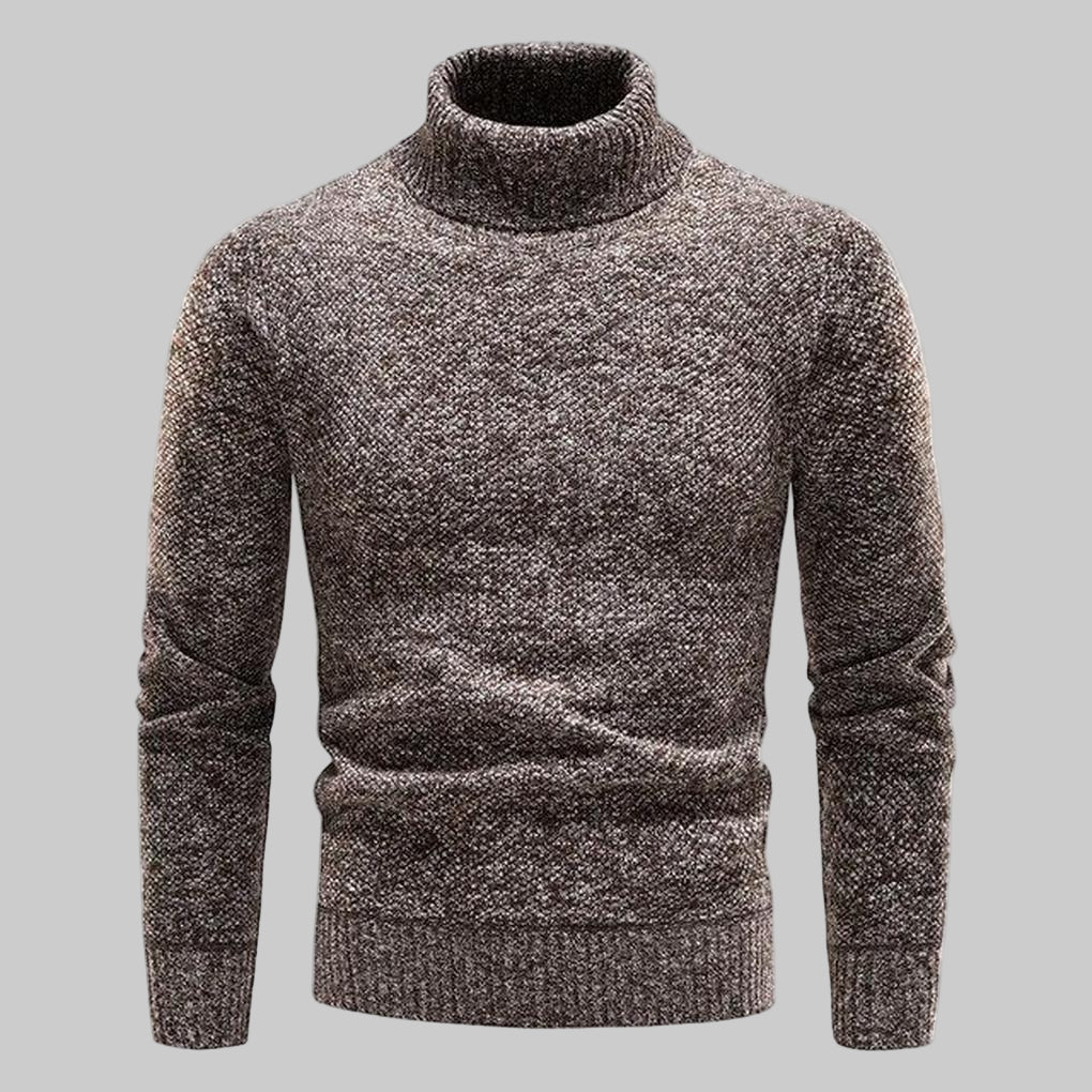 Elegant rullekravetrøje med raffineret design og klassisk appel