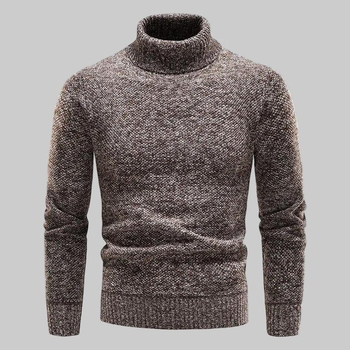 Elegant rullekravetrøje med raffineret design og klassisk appel