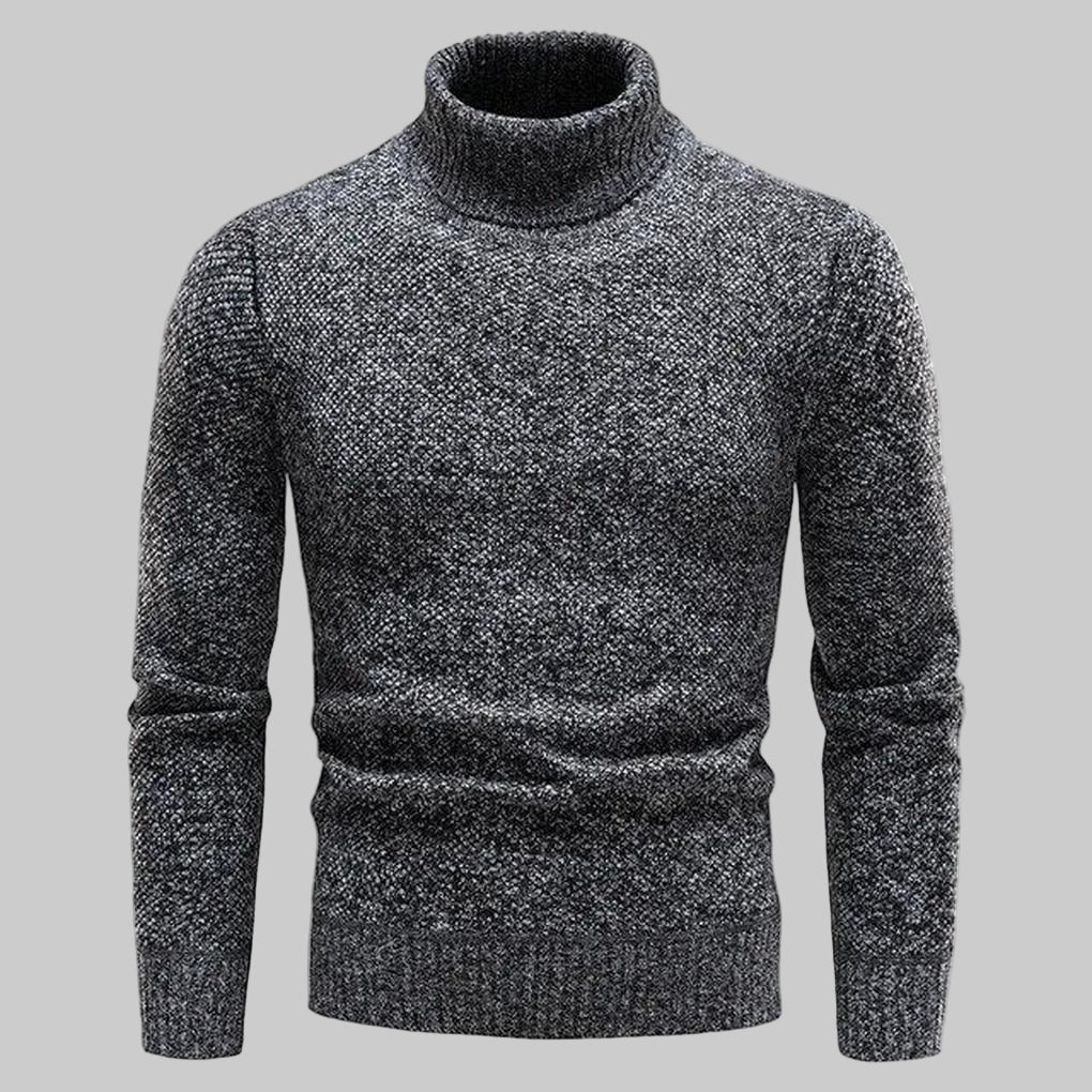Elegant rullekravetrøje med raffineret design og klassisk appel