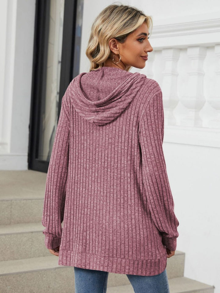 Quanna | Langærmet Hoodie til Kvinder-Modiva