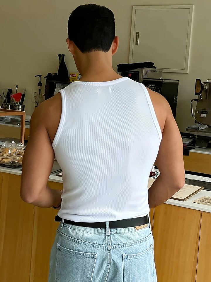 Åndbar Sommer Tanktop til Mænd – Komfort og Stil i Ét