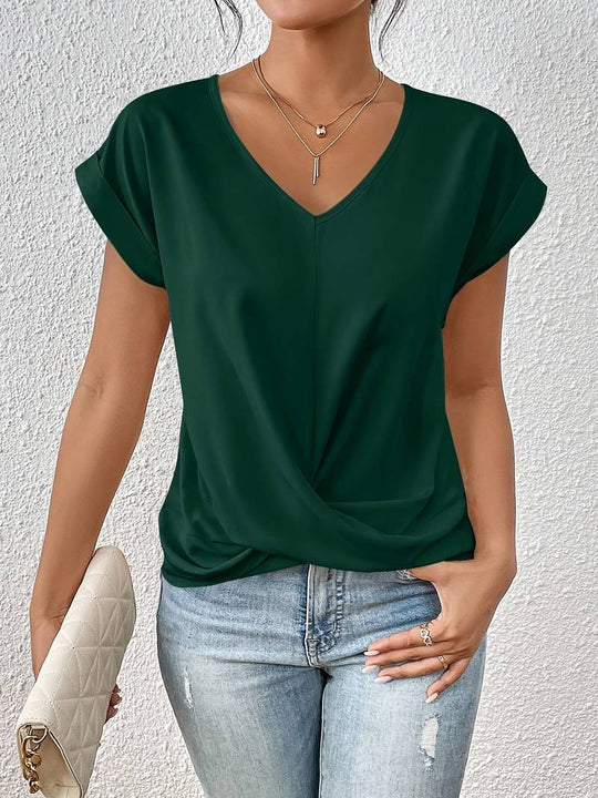 Afslappet kortærmet T-shirt