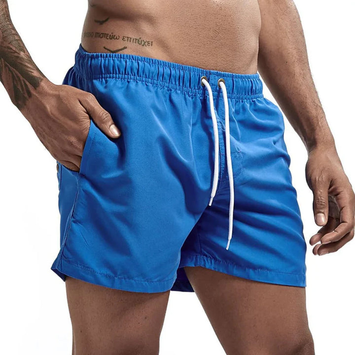 Herre hurtigttørrende badeshorts