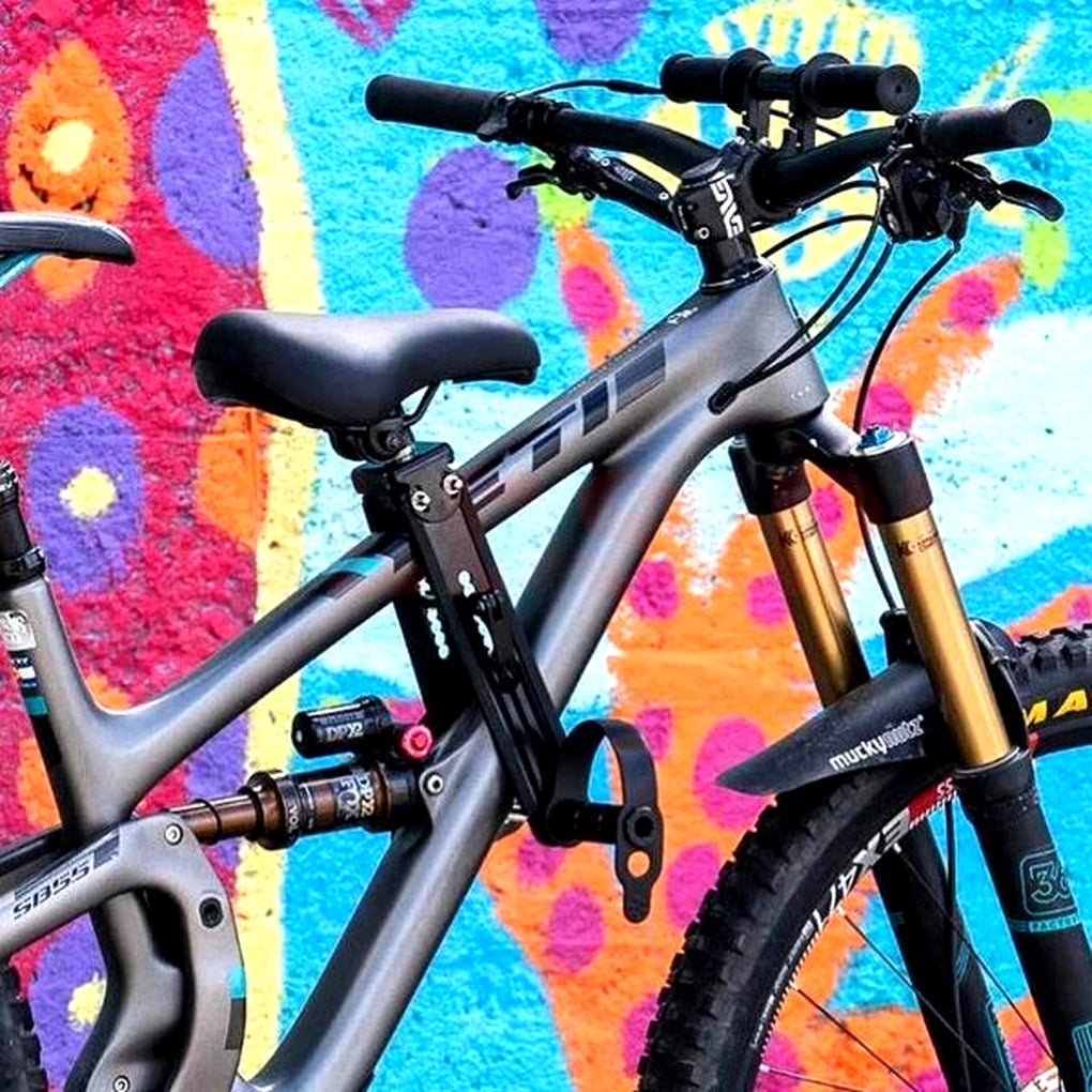 Børnecykelstyr og justerbart børnesæde – Familiecykelkombination