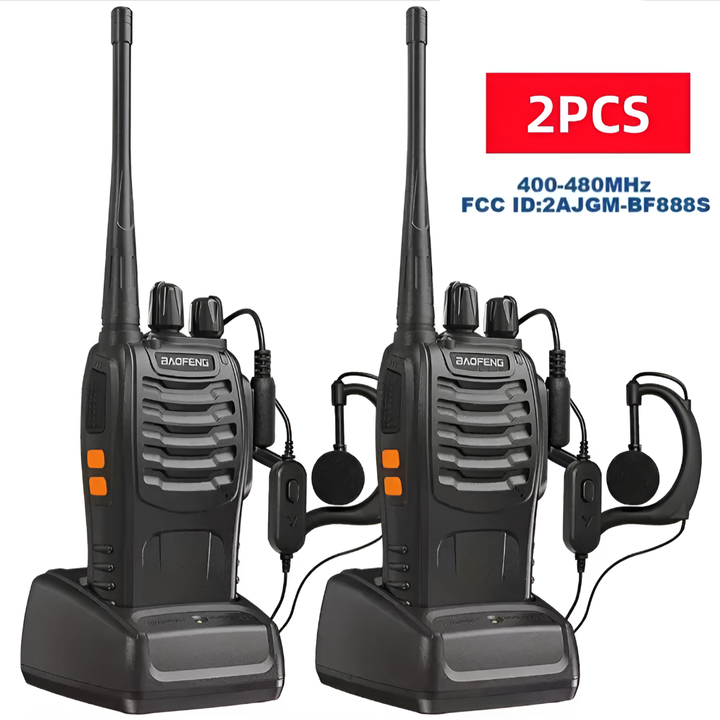 Genopladelig USB-walkie-talkie