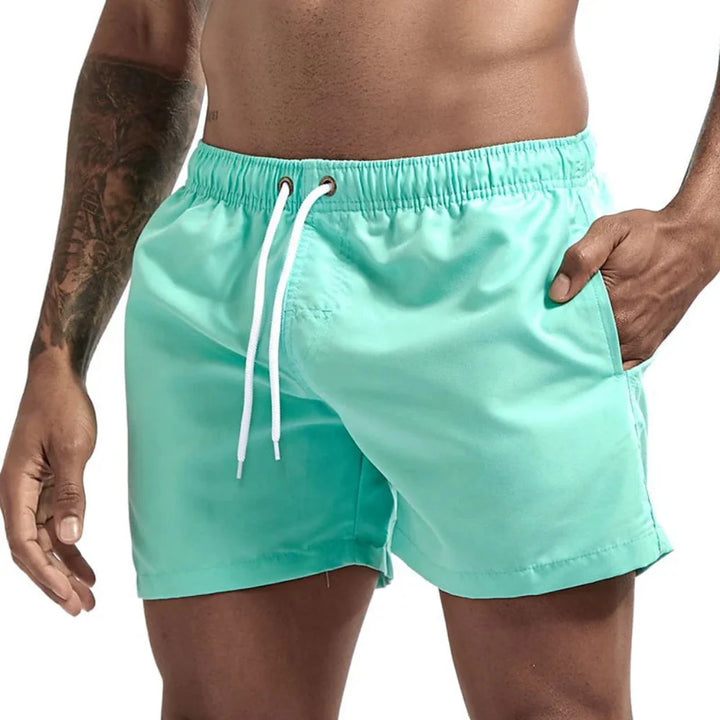 Herre hurtigttørrende badeshorts