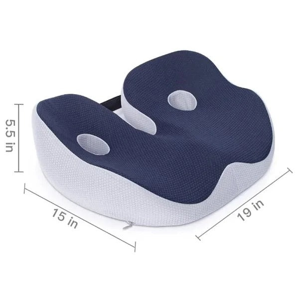 Justerbar siddehynde med memory foam-aflastning