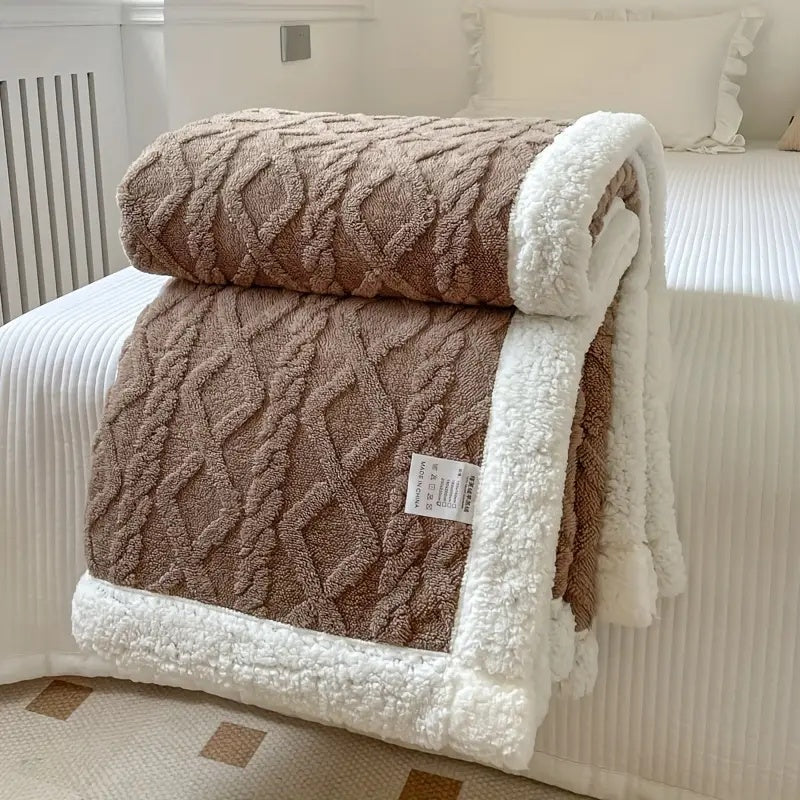 Snuggle Sherpa Tæppe