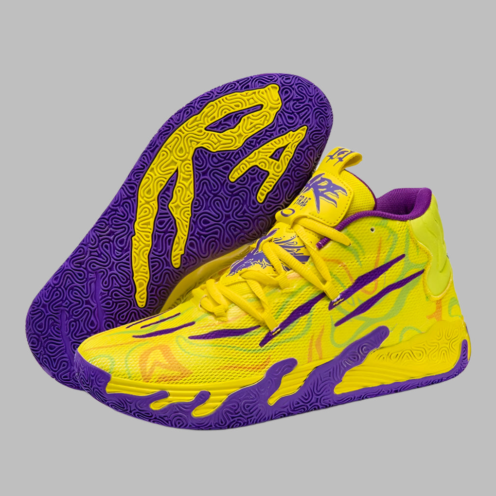 Kobe | Basketbalschoenen voor Heren in de kleur Geel voor heren in stijl ideaal voor de herfst.