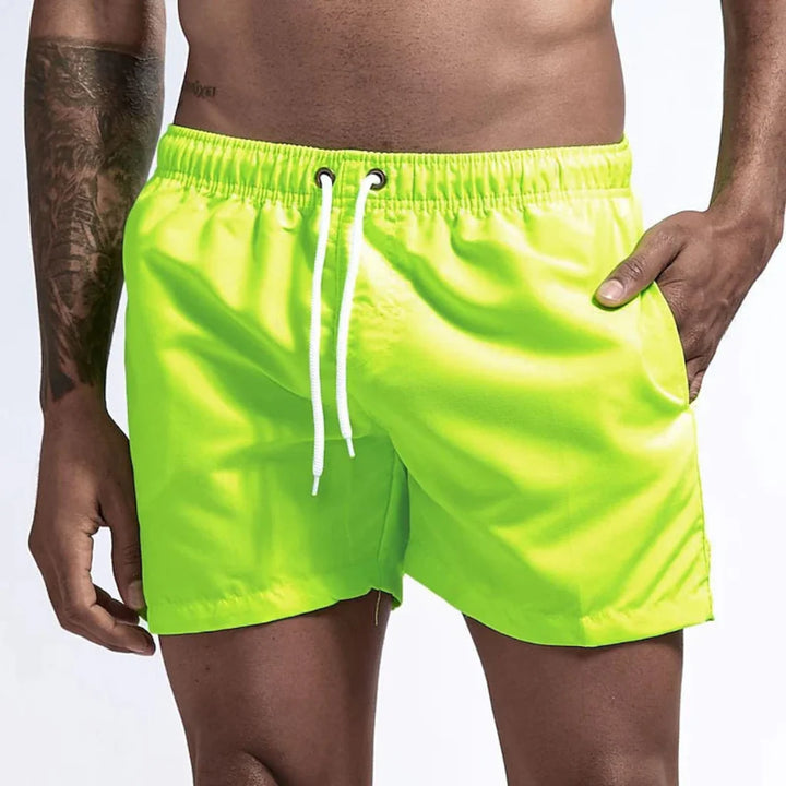 Herre hurtigttørrende badeshorts