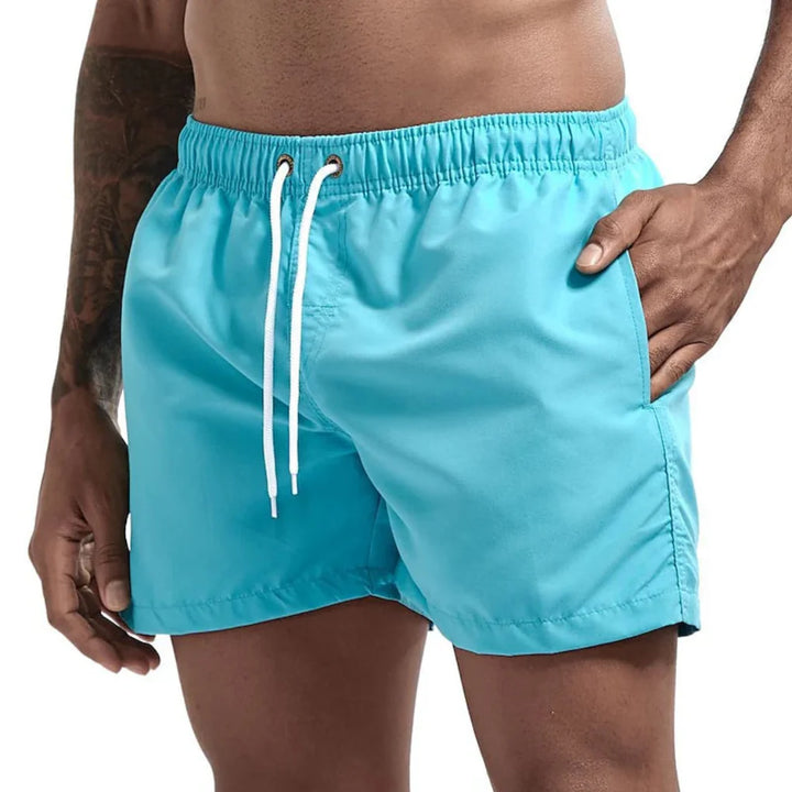 Herre hurtigttørrende badeshorts
