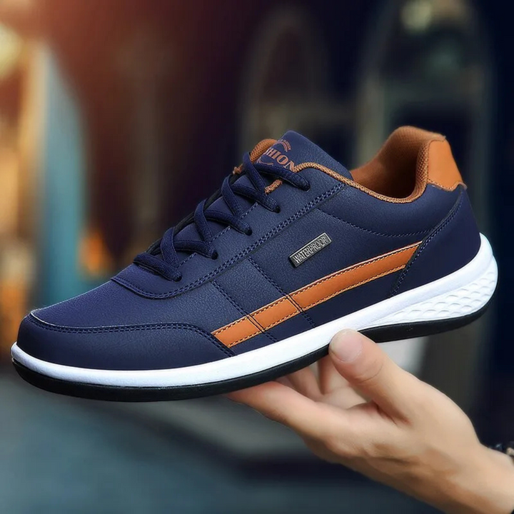 Mænds Ortopædisk Læder Sneakers