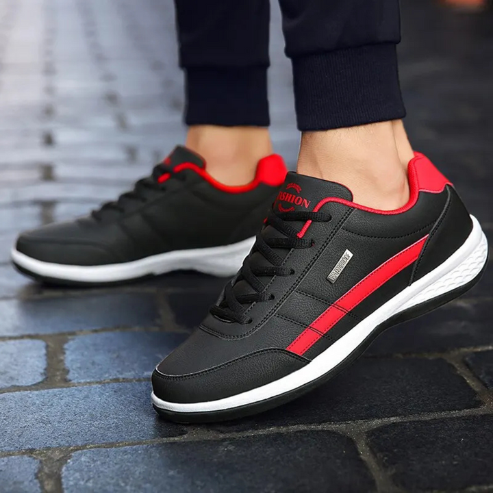 Mænds Ortopædisk Læder Sneakers