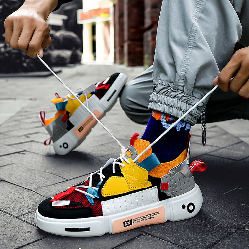 Åndbare mesh-sneakers til mænd