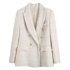 Angel - Elegant Tweed Blazer til Kvinder