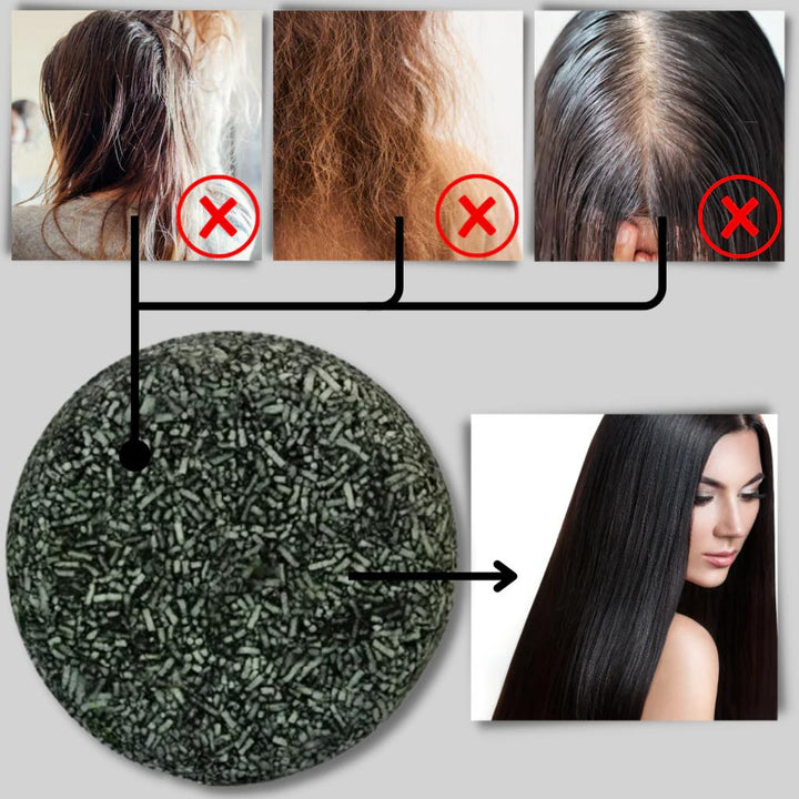 Naturlig fast shampoobar 69g – Lysnende til hvidt hår