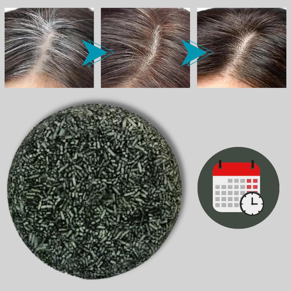 Naturlig fast shampoobar 69g – Lysnende til hvidt hår