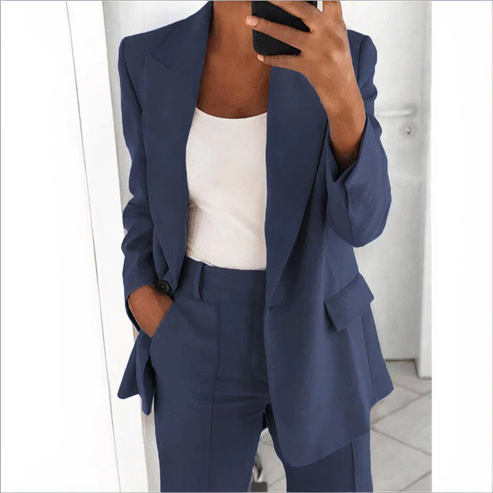 Blazer og Bukser Sæt til Kvinder