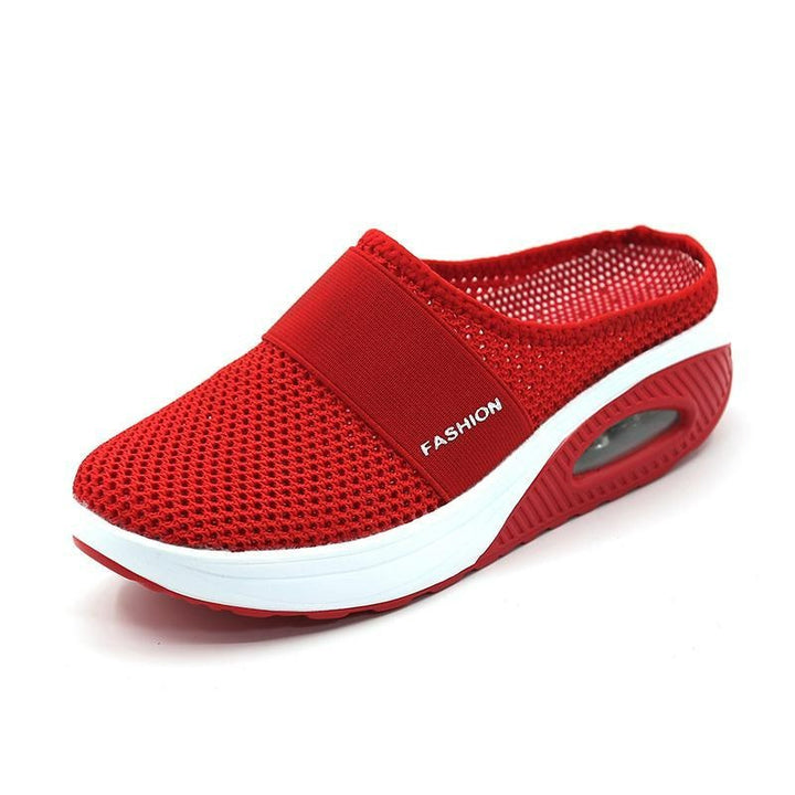 Ortopædiske slip-on sko til kvinder med luftpude