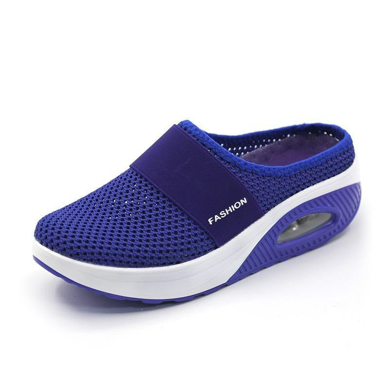 Ortopædiske slip-on sko til kvinder med luftpude
