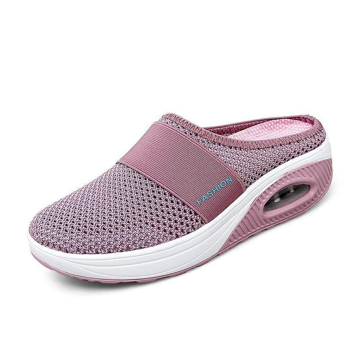 Ortopædiske slip-on sko til kvinder med luftpude