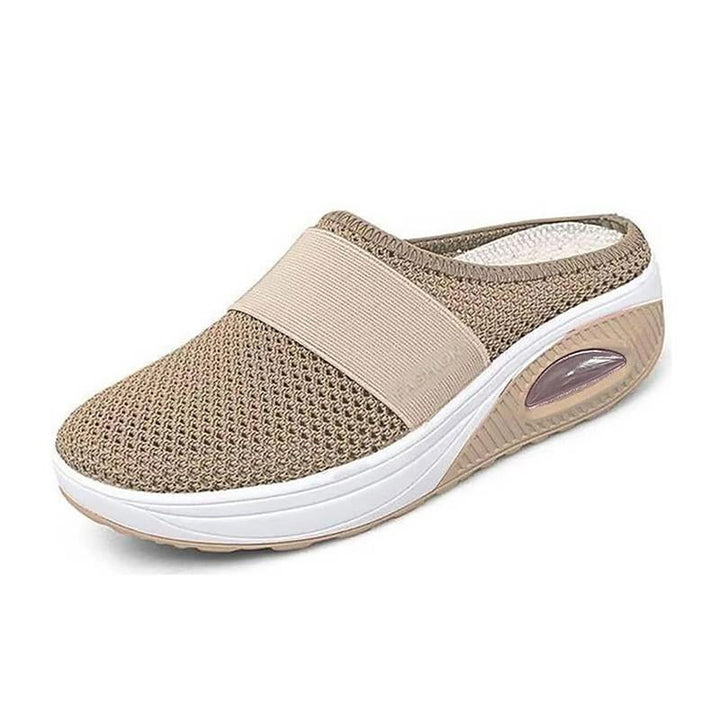 Ortopædiske slip-on sko til kvinder med luftpude