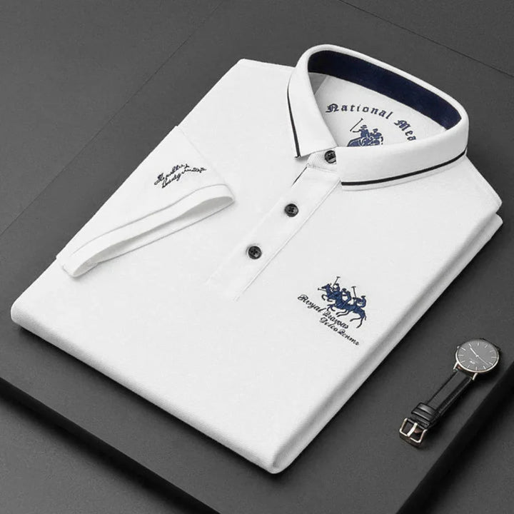 Herrepoloshirt – Raffineret, afslappet essentielt