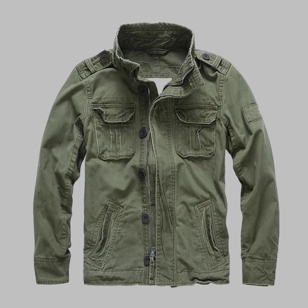 Camouflage militærjakke