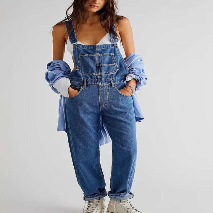 Denim-jumpsuit – Ubesværet cool til hverdagsstil