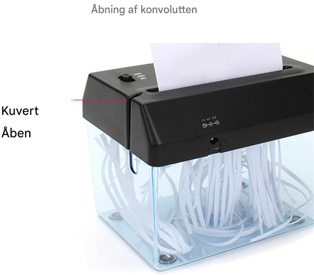 Mini makulator til skrivebordet – Kompakt, støjsvag og effektiv