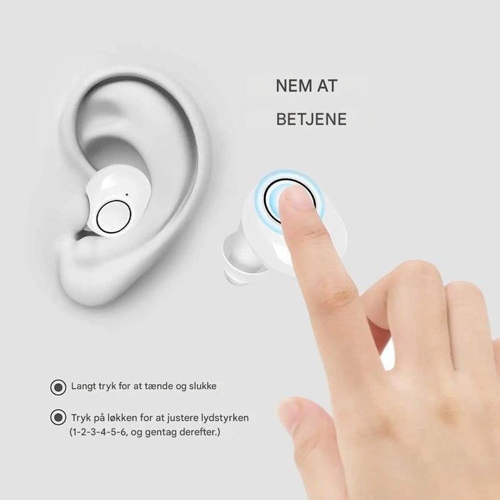 Bluetooth-høreapparater med app-styring