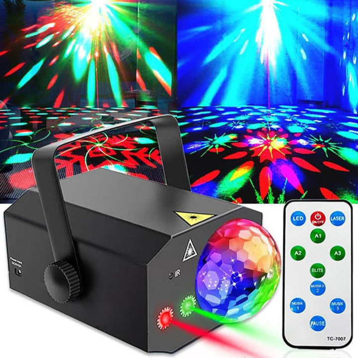 2-i-1 laserdiskolys
