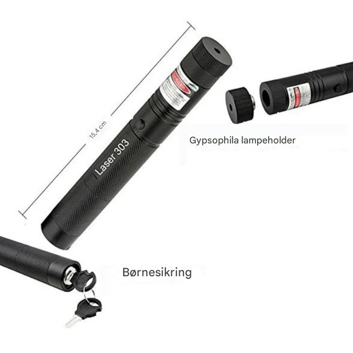 Højtydende laserpointer