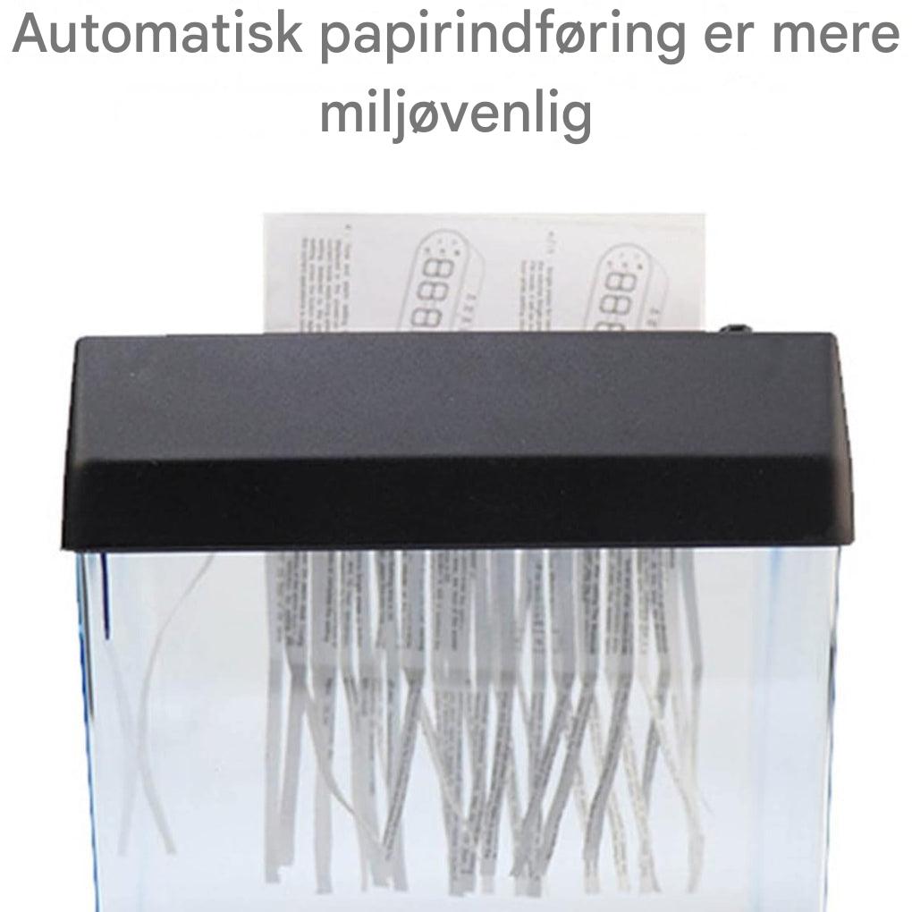 Mini makulator til skrivebordet – Kompakt, støjsvag og effektiv