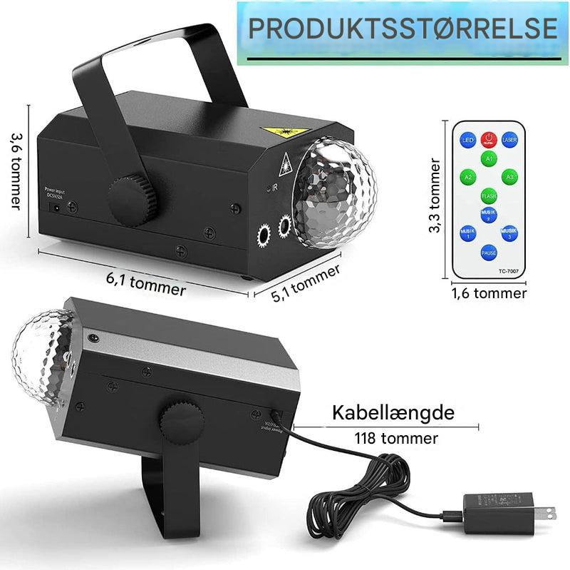 2-i-1 laserdiskolys