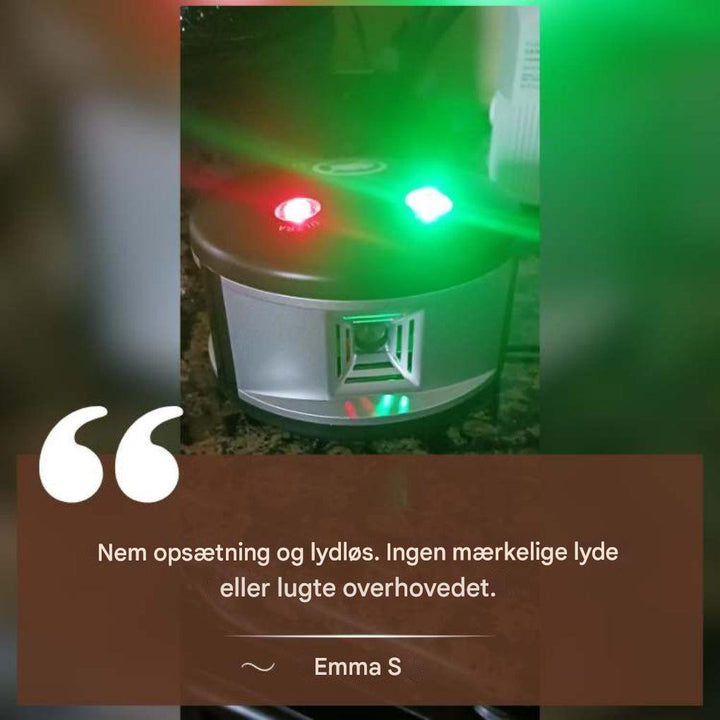Miljøvenlig indendørs rotteafviser
